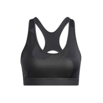 Bustiera sport  poliester - negru -