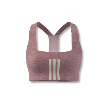 Bustiera sport  poliester - roz -
