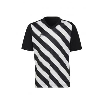 HF0123 Tricou pentru copii  Entrada 22 Graphic Jersey alb-negru HF0123