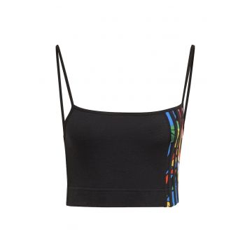 Maiou  Crop Top HC4465 Femei Negru