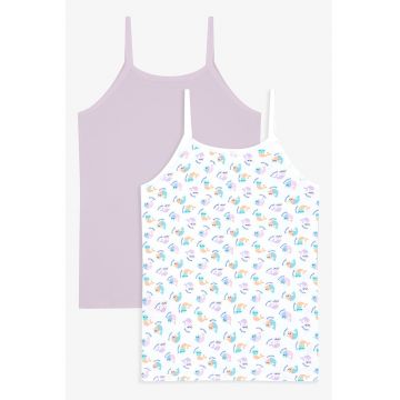 Set de top-uri de bumbac - 2 piese