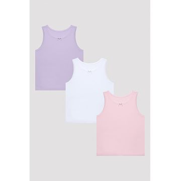 Set de top-uri din bumbac - 3 Piese