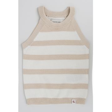 Top tricotat fin