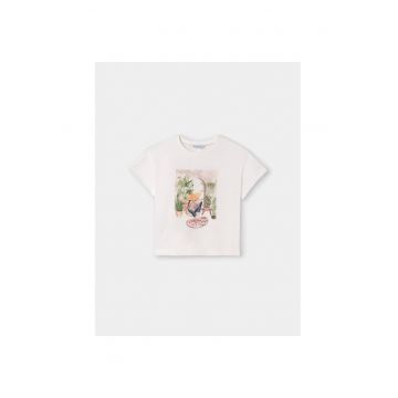 Tricou copii -  13881 - Alb - Bumbac