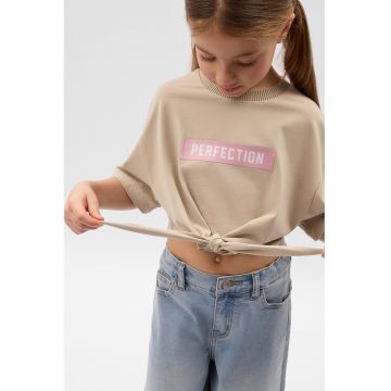 Tricou crop lejer