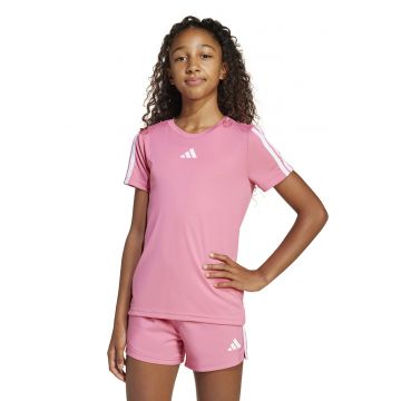 Tricou cu decolteu la baza gatului si logo