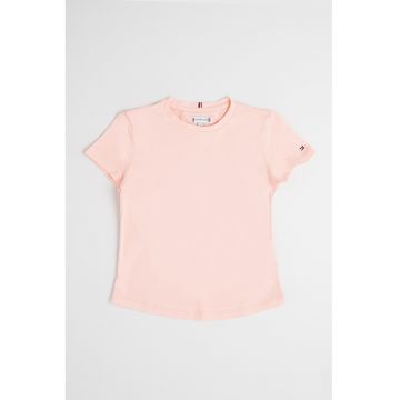 Tricou cu decolteu la baza gatului si logo