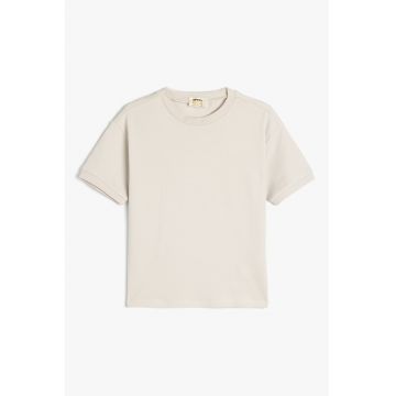 Tricou cu decolteu rotund
