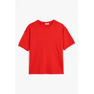 Tricou cu decolteu rotund