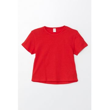 Tricou cu decolteu rotund