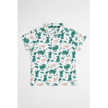 Tricou cu guler polo si model
