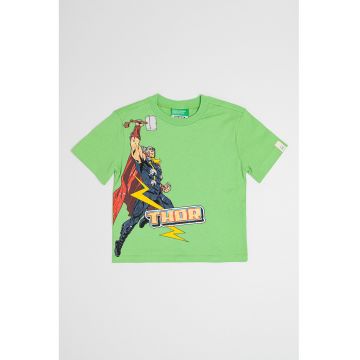 Tricou cu imprimeu cu desene animate