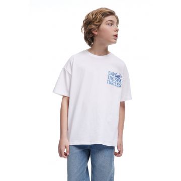 Tricou cu imprimeu pe partea din spate
