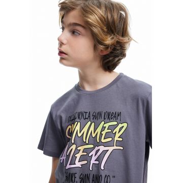 Tricou cu imprimeu text