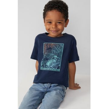 Tricou cu imprimeu tropical