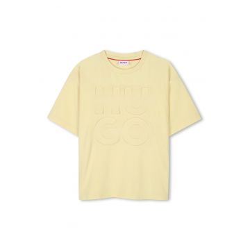 Tricou cu logo supradimensionat
