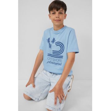 Tricou de bumbac cu design grafic