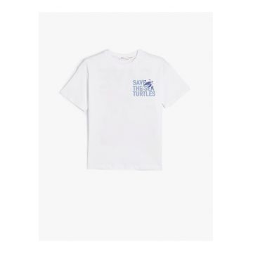 Tricou de bumbac cu imprimeu