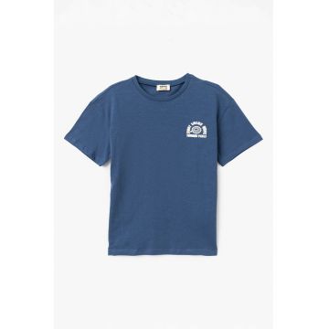 Tricou de bumbac cu imprimeu text
