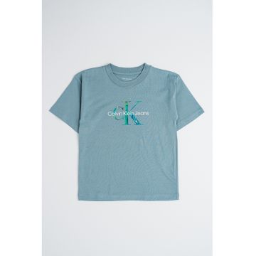 Tricou de bumbac cu logo