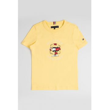 Tricou de bumbac cu logo