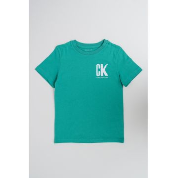 Tricou de bumbac cu logo
