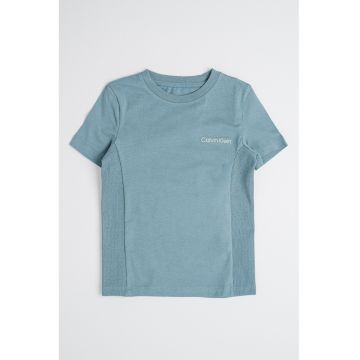 Tricou de bumbac cu logo
