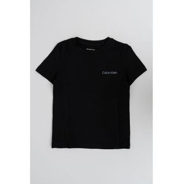 Tricou de bumbac cu logo