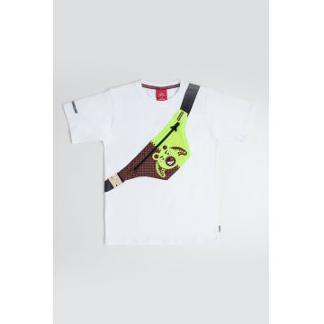 Tricou din bumbac Crossbody Money Bear