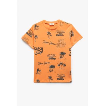 Tricou din bumbac cu imprimeu