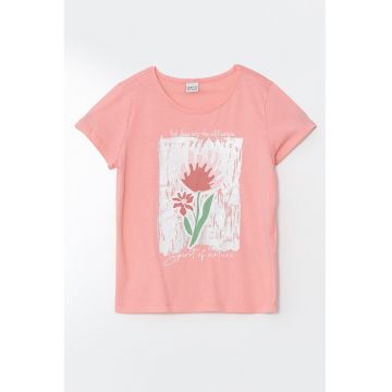 Tricou din bumbac cu imprimeu