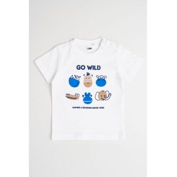 Tricou din bumbac cu imprimeu