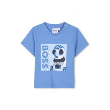 Tricou din bumbac cu imprimeu grafic