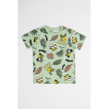 Tricou din bumbac cu imprimeu grafic