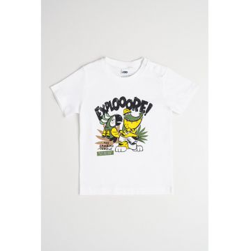 Tricou din bumbac cu imprimeu grafic