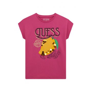 Tricou din bumbac cu imprimeu logo