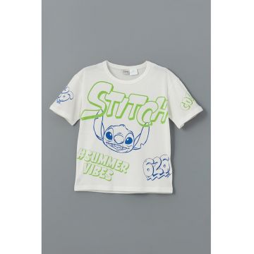 Tricou din bumbac cu model desene animate