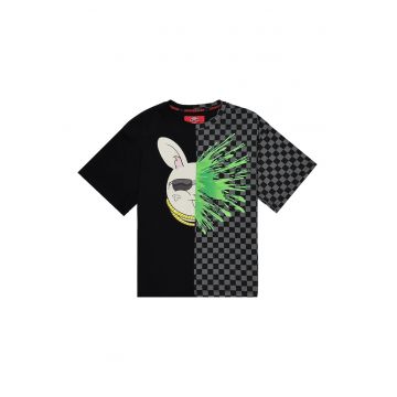 Tricou din bumbac cu model