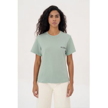 Tricou din bumbac organic Horizon - Verde