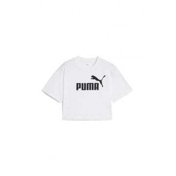 Tricou  pentru Fete - ess no 1 logo short length tee g - 684939-02 - Alb