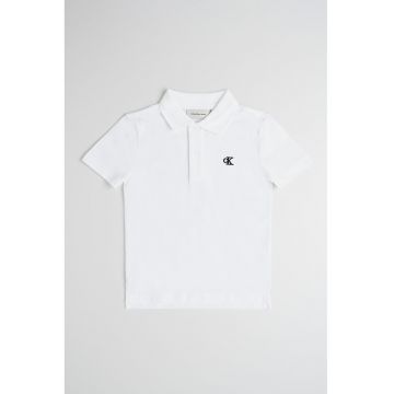 Tricou polo cu logo brodat