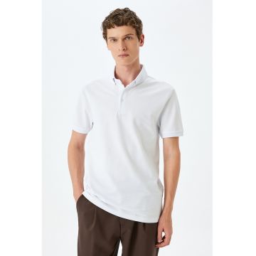 Tricou polo de bumbac