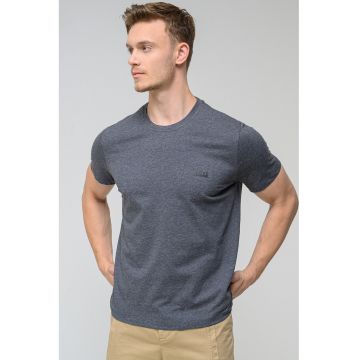 Tricou regular fit cu logo