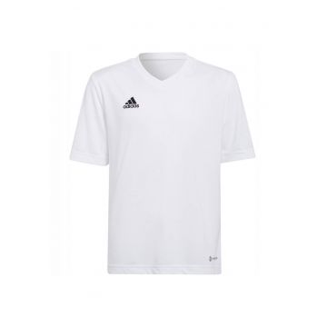 Tricou sport copii - Entrada 22 Jsy -  Poliester - Alb -