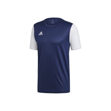 Tricou sport copii -  Poliester - Bleumarin/Alb -