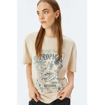 Tricou supradimensionat din bumbac