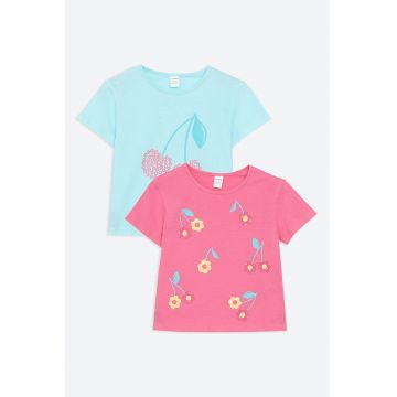 Set de tricouri din bumbac - 2 Piese