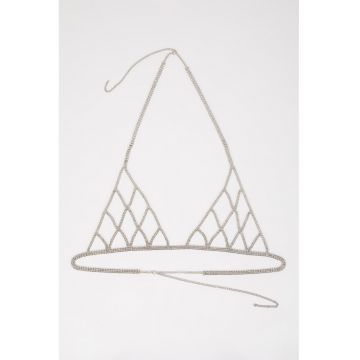 Sutien decorat cu strasuri