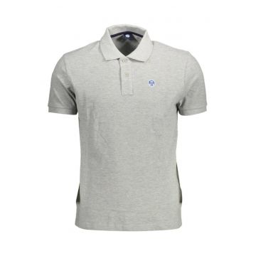 Tricou barbati -  Polo - Gri