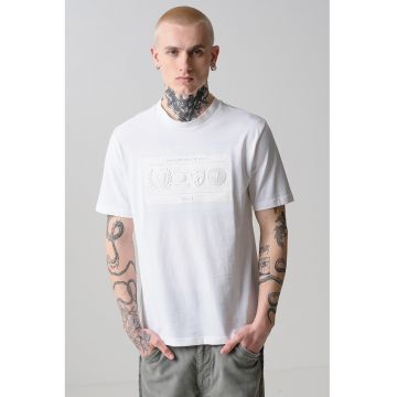 Tricou cu decolteu la baza gatului si maneci cazute